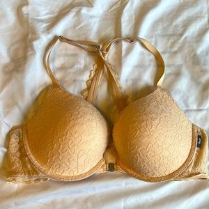 Aerie Front Clasp Cross Bra